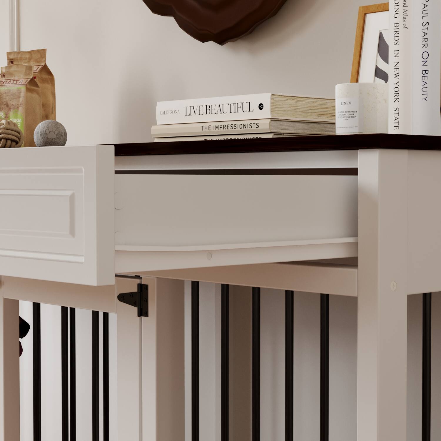 Sure, here is the corrected and grouped text from the image:

- LIVE BEAUTIFUL
- THE IMPRESSIONISTS
- PAUL STARR ON BEAUTY
- SINGING BIRDS IN NEW YORK STATE
- Atlas of
- LIVING