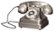 Angle Zoom. Crosley - CR62-BC Corded Kettle Classic Desk Phone - Silver.