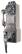 Angle. Crosley - CR56-BC Corded 1950s Pay Phone - Silver.