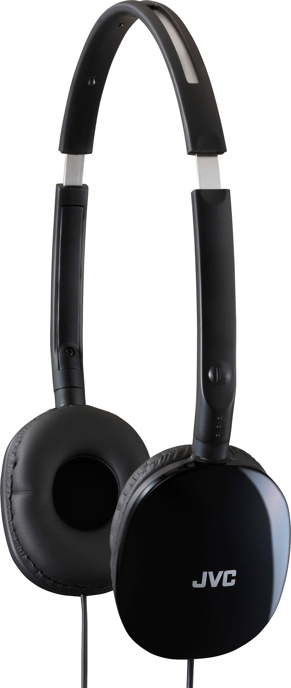JVC FLATS Wired On-Ear Headphones Black HAS160B - Best Buy