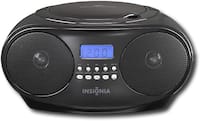 Front. Insignia™ - Insignia CD Boombox - Black.