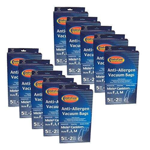 EnviroCore Anti-Allergen Vacuum Bags  
Miele Style F, J, M  
5 x 2