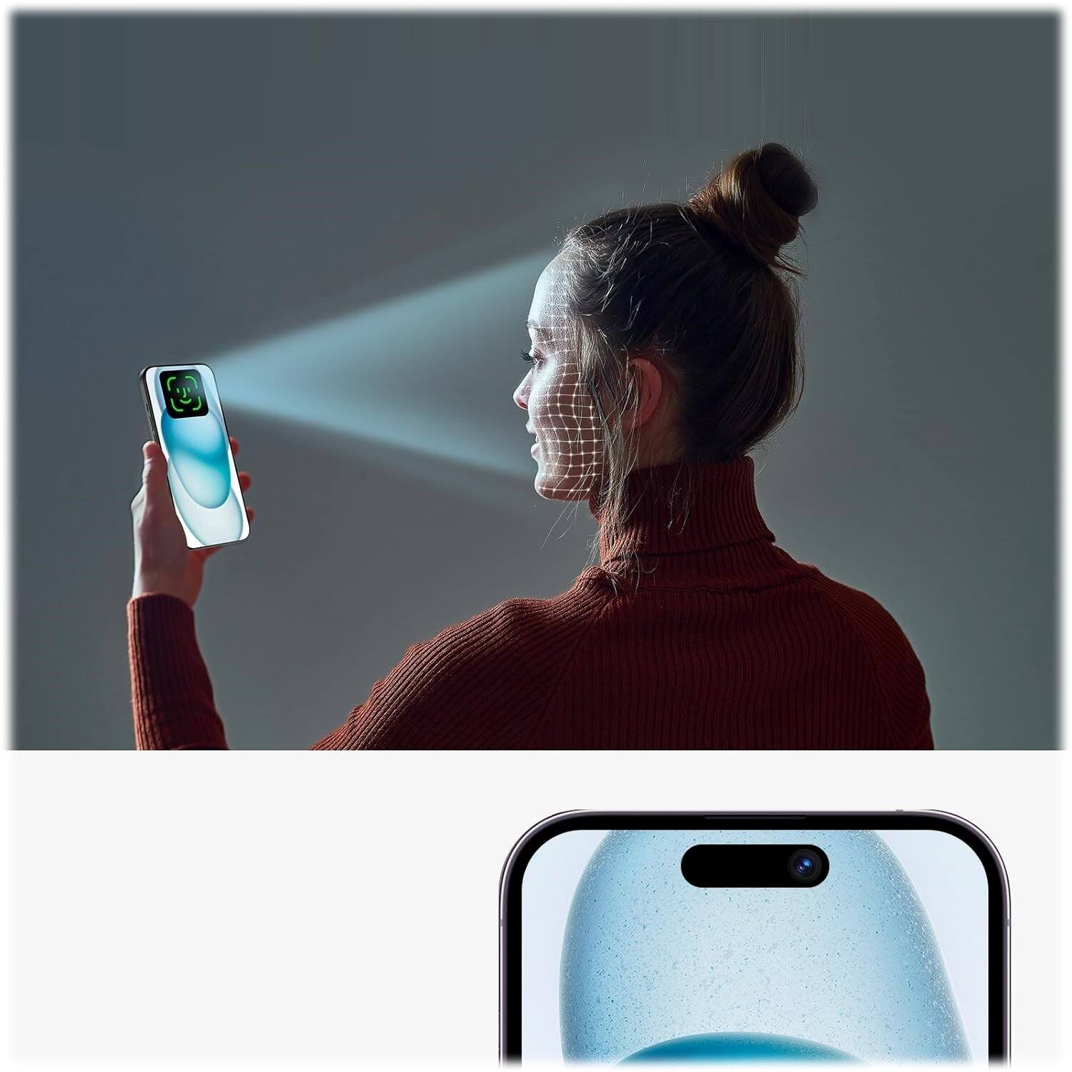 Alt View 12. SaharaCase - ZeroDamage Ultra Strong+ Tempered Glass Screen Protector for Apple iPhone 15 Plus (2-Pack) - Privacy.