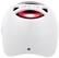 Front Standard. DBEST London - Rechargeable Mini Speaker Set - Glossy White.