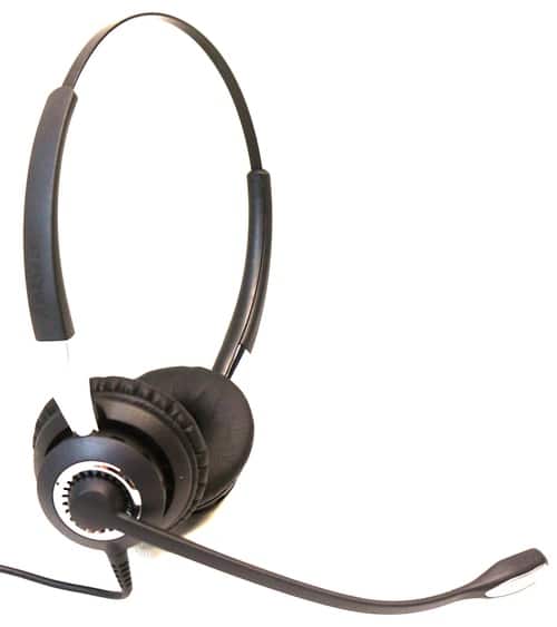 Jabra - BIZ 2400 II USB Headset - Stereo - USB - Wired - Gold Plated - Over-the-head - Binaural - Supra-aural - Noise Canceling - Black