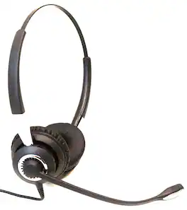 Jabra - BIZ 2400 II USB Headset - Stereo - USB - Wired - Gold Plated - Over-the-head - Binaural - Supra-aural - Noise Canceling - Black