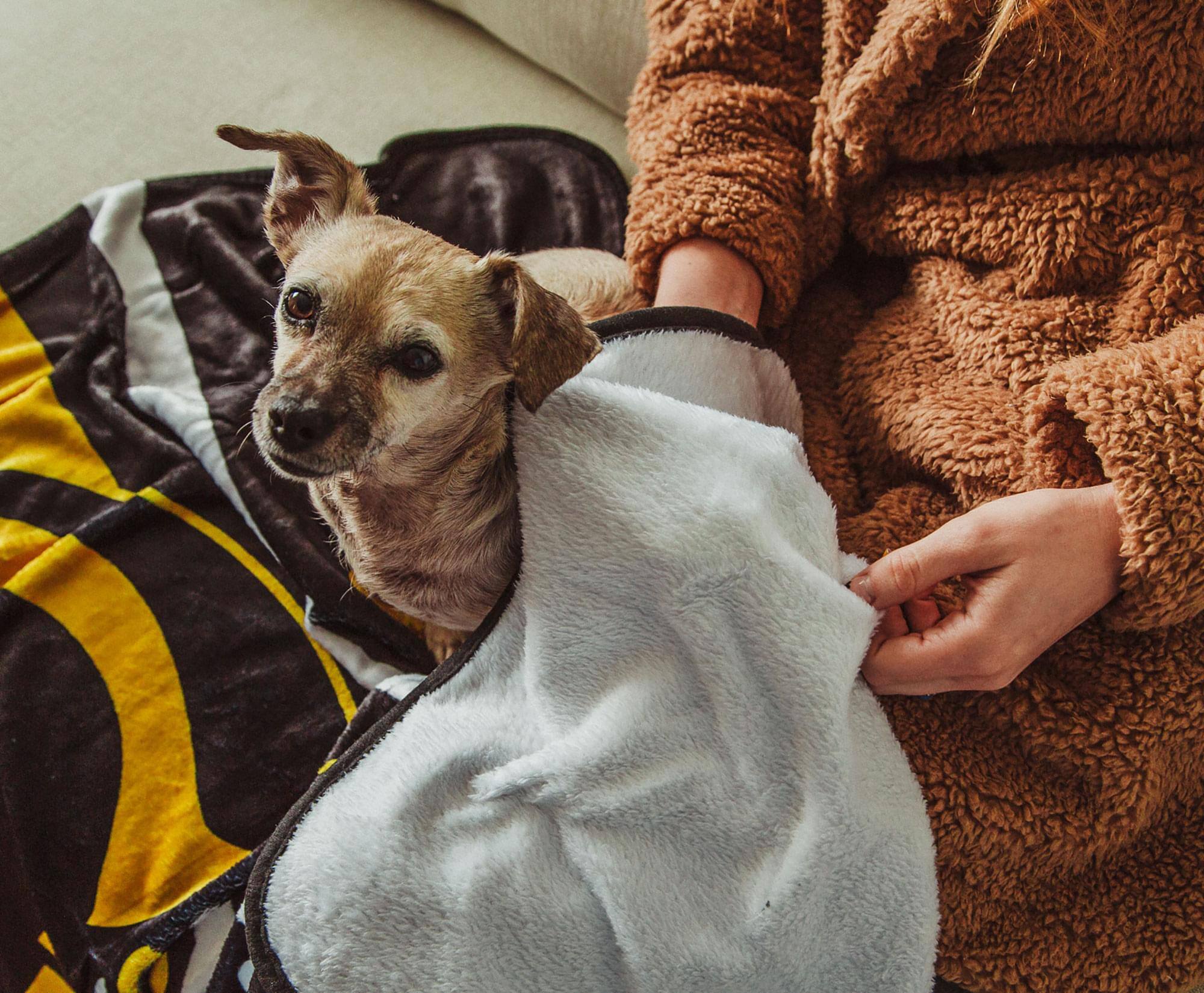 Alt View 3. Surreal Entertainment - The Karate Kid "Cobra Kai" Lightweight Fleece Throw Blanket | 45 x 60 Inches - Yellow.
