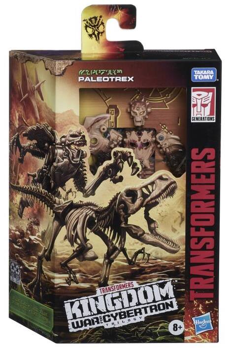 C2PE TAKARA PALEOTREX TOMY ! GENERATIONS TRANSFORMERS KINGDOM WAR FOR CYBERTRON TRILOGY Hasbro 8+
