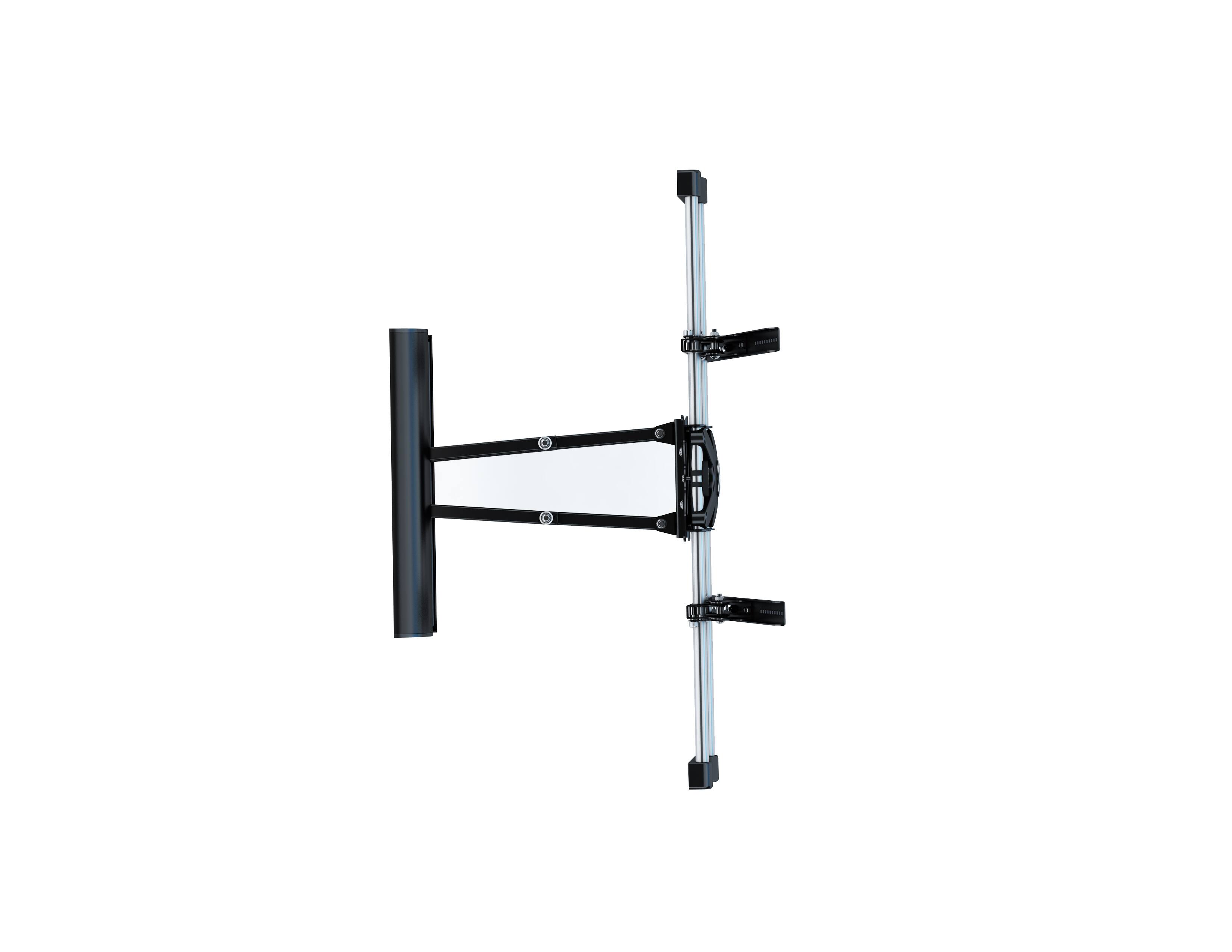 Alt View 2. CorLiving - CorLiving Articulating Flat Panel Wall Mount for 42" - 65" TVs - Black.