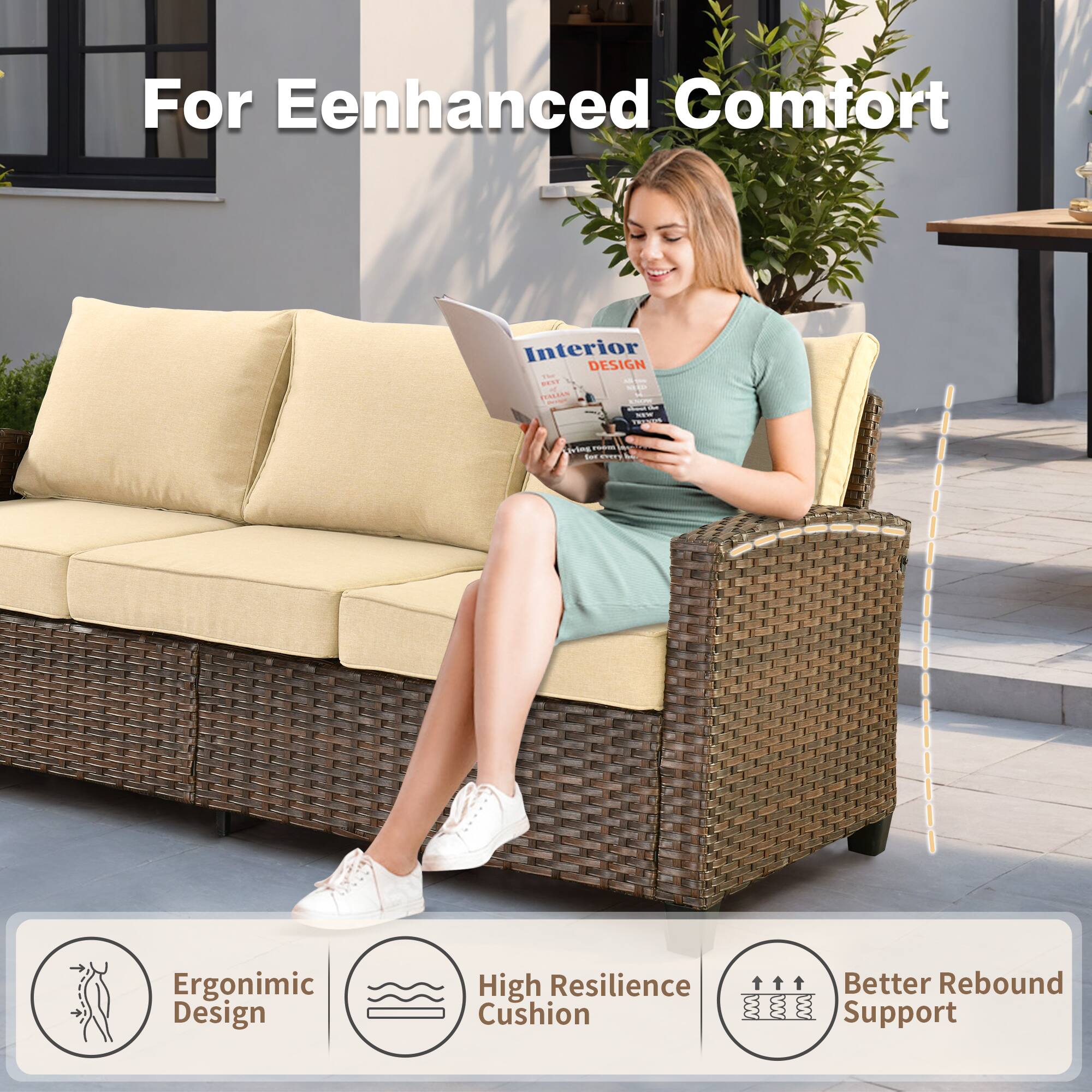 For Enhanced Comfort Interior DESIGN

PUALANS

Ergonomic Design
High Resilience Cushion
Better Rebound Support