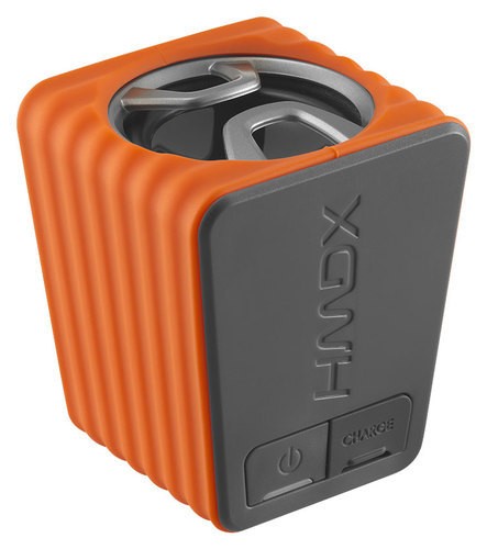  HMDX - Burst Portable Rechargeable Speaker - Orange