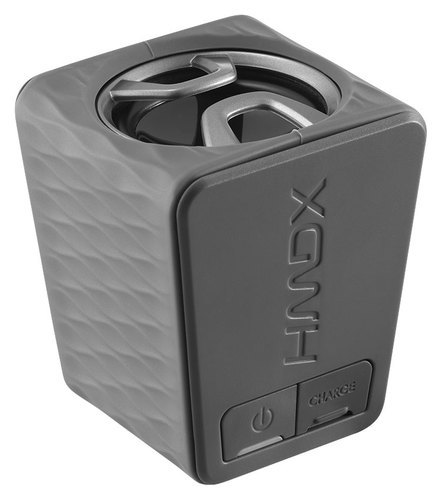  HMDX - Burst Portable Rechargeable Speaker - Gray