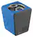 Front Standard. HMDX - Burst Portable Rechargeable Speaker - Blue.