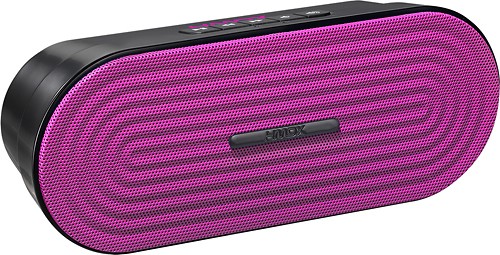  HMDX - Rave Portable Bluetooth Speaker - Pink
