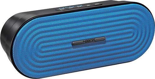  HMDX - Rave Bluetooth Stereo Speaker - Blue
