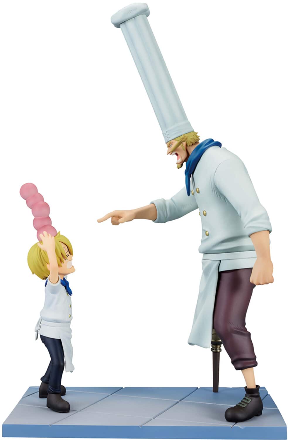 Bandai - Ichibansho - One Piece - Revible Moment - Sanji & Zeff (Road to Down) Figure - COLLECTABLES - Multicolor