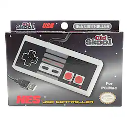 Old Skool - NES Style USB Controller for PC - Gray