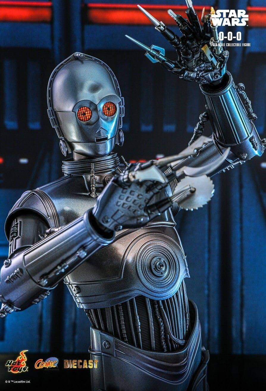 STAR WARS 0-0-0 1/6 SCALE COLLECTIBLE FIGURE  
Hot Toys COMIC DIECAST Toys  
© & ™ Lucasfilm Ltd