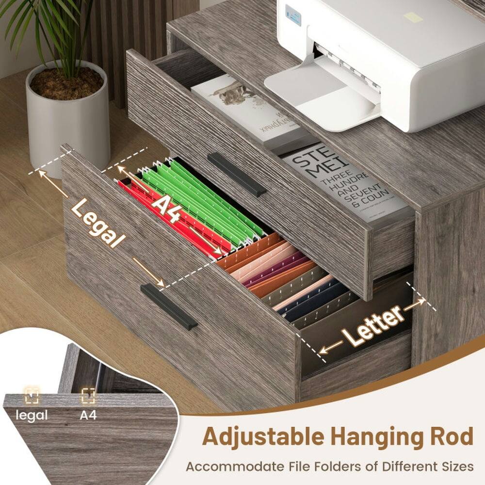 Legal A4 W STE MEI THREE AND SEVENTH COUN & Letter 2 legal  A4 Adjustable Hanging Rod Accommodate File Folders of Different Sizes