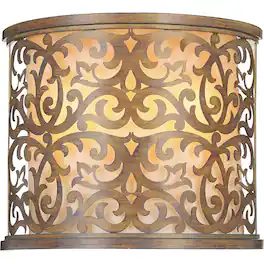CWI Lighting - Nicole 2 Light Wall Sconce With Finish - Brushed Chocolate