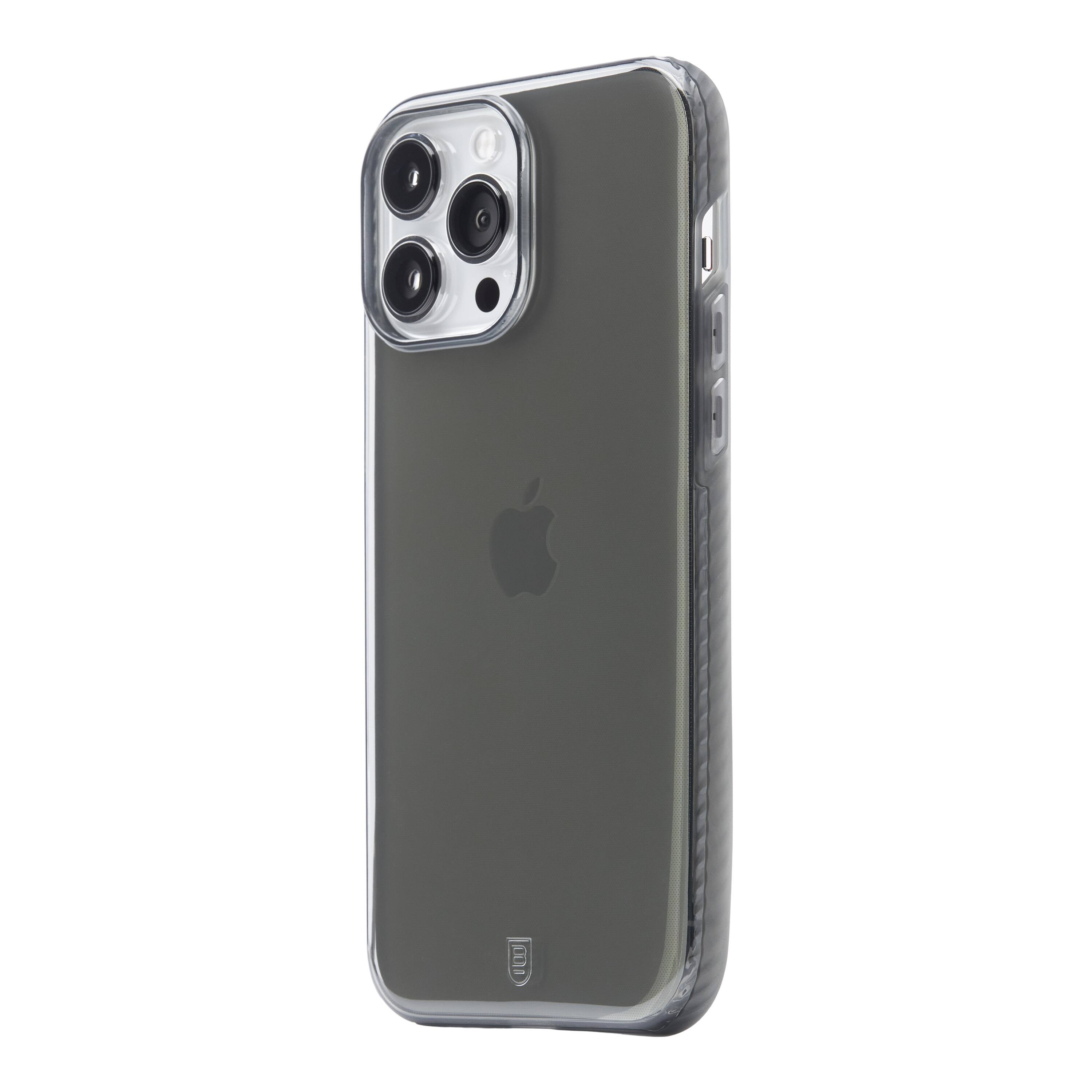 Angle. BodyGuardz - Carve Case for the Apple iPhone 13 Pro Max - Gray.