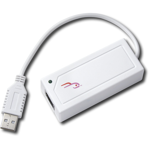 Rocketfish™ - LAN Adapter for Nintendo Wii - Larger Front
