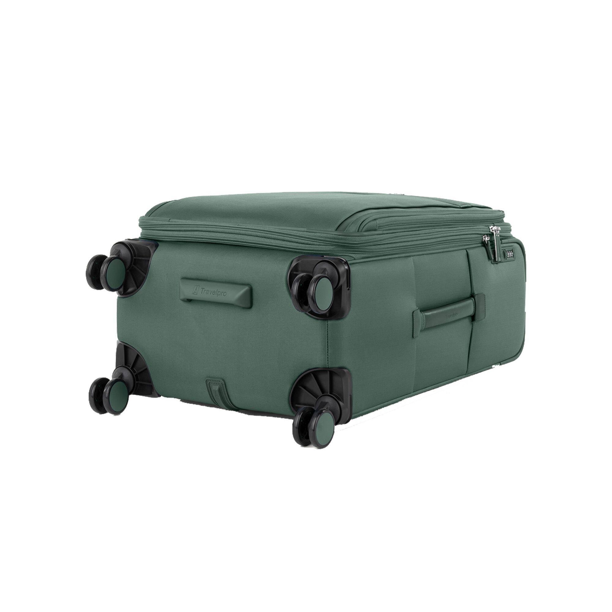 Alt View 1. Travelpro - Travelpro Versapack + Lightweight Softside Expandable 25" Checked Spinner - Desert Sage.