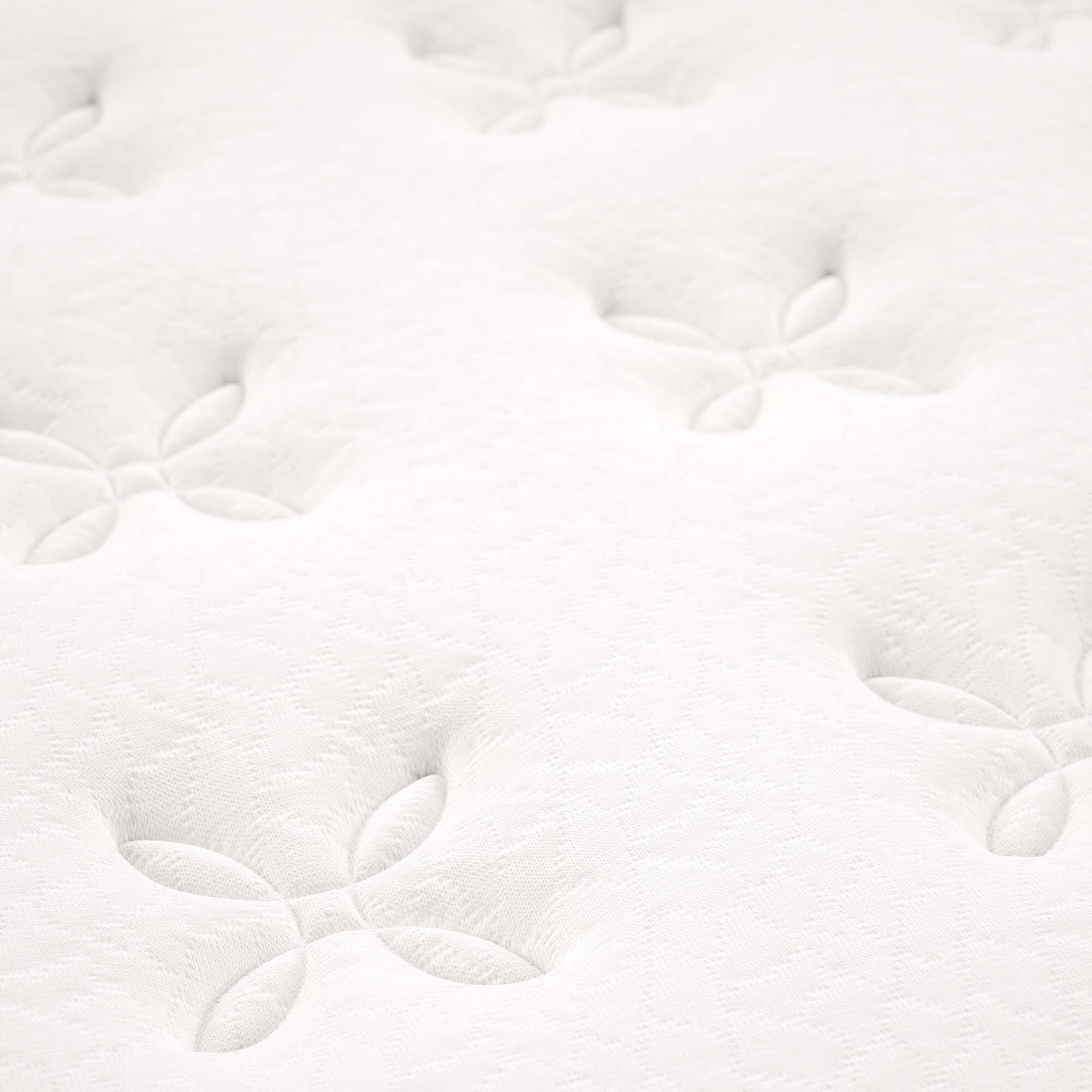 Alt View 3. Modway - Jenna 10" Innerspring and Foam Queen Mattress by Modway - White.