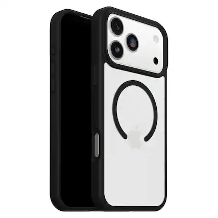 Front. OtterBox - Profile Series Magnet Hard Shell for Apple iPhone 17 Pro Max - Black.