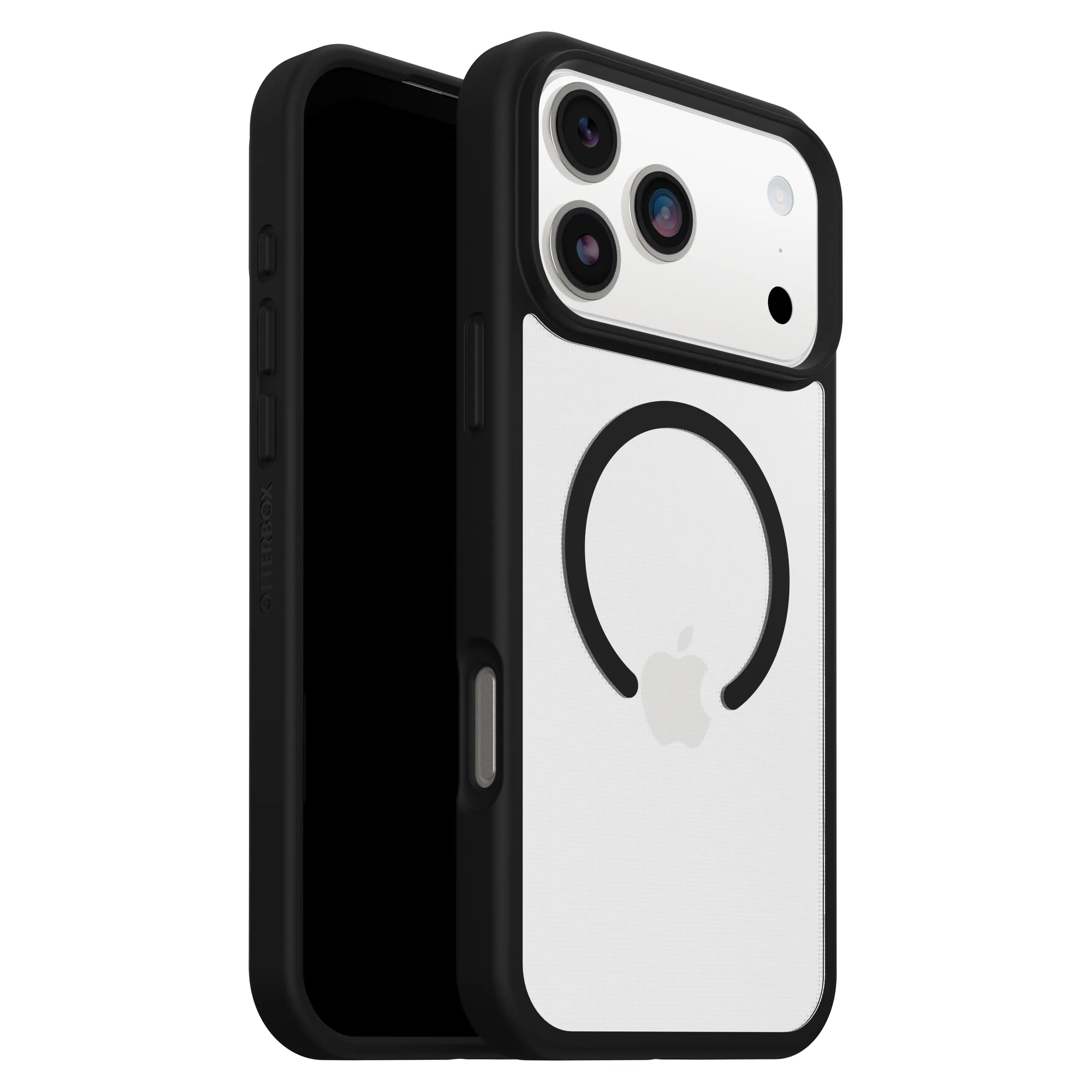 Front. OtterBox - Profile Series Magnet Hard Shell for Apple iPhone 17 Pro Max - Black.