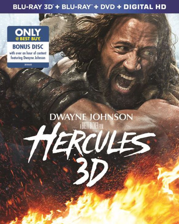  Hercules [3D] [Includes Digital Copy] [Blu-ray/DVD] [Only @ Best Buy] [Blu-ray/Blu-ray 3D/DVD] [2014]