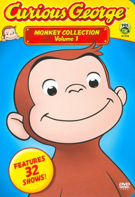 Curious George: Monkey Collection, Vol. 1 [4 Discs] - Best Buy