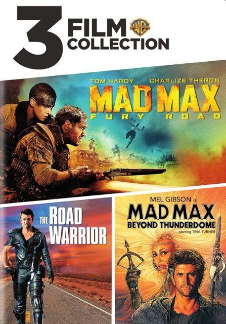 Front Zoom. 3 Film Favorites: Mad Max: Fury Road/The Road Warrior/Mad Max: Beyond Thunderdome.