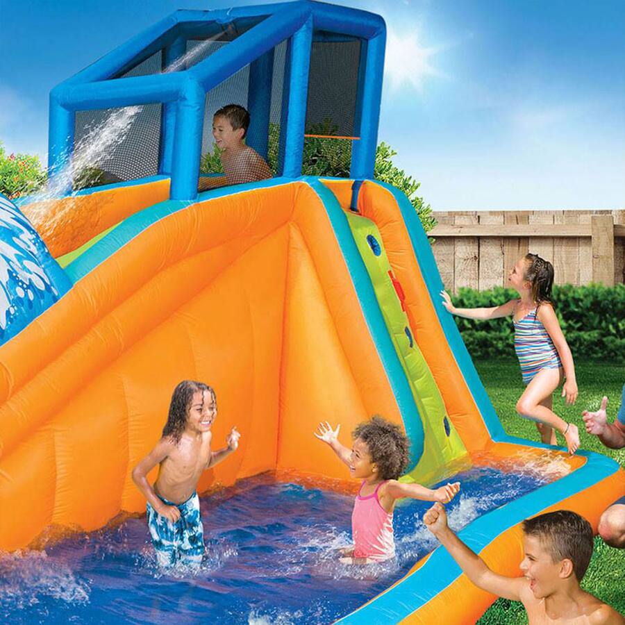Surf Rider Inflatible Banzai Surf Rider Kids Inflatable Outdoor Aqua Lagoon Water Slide ...