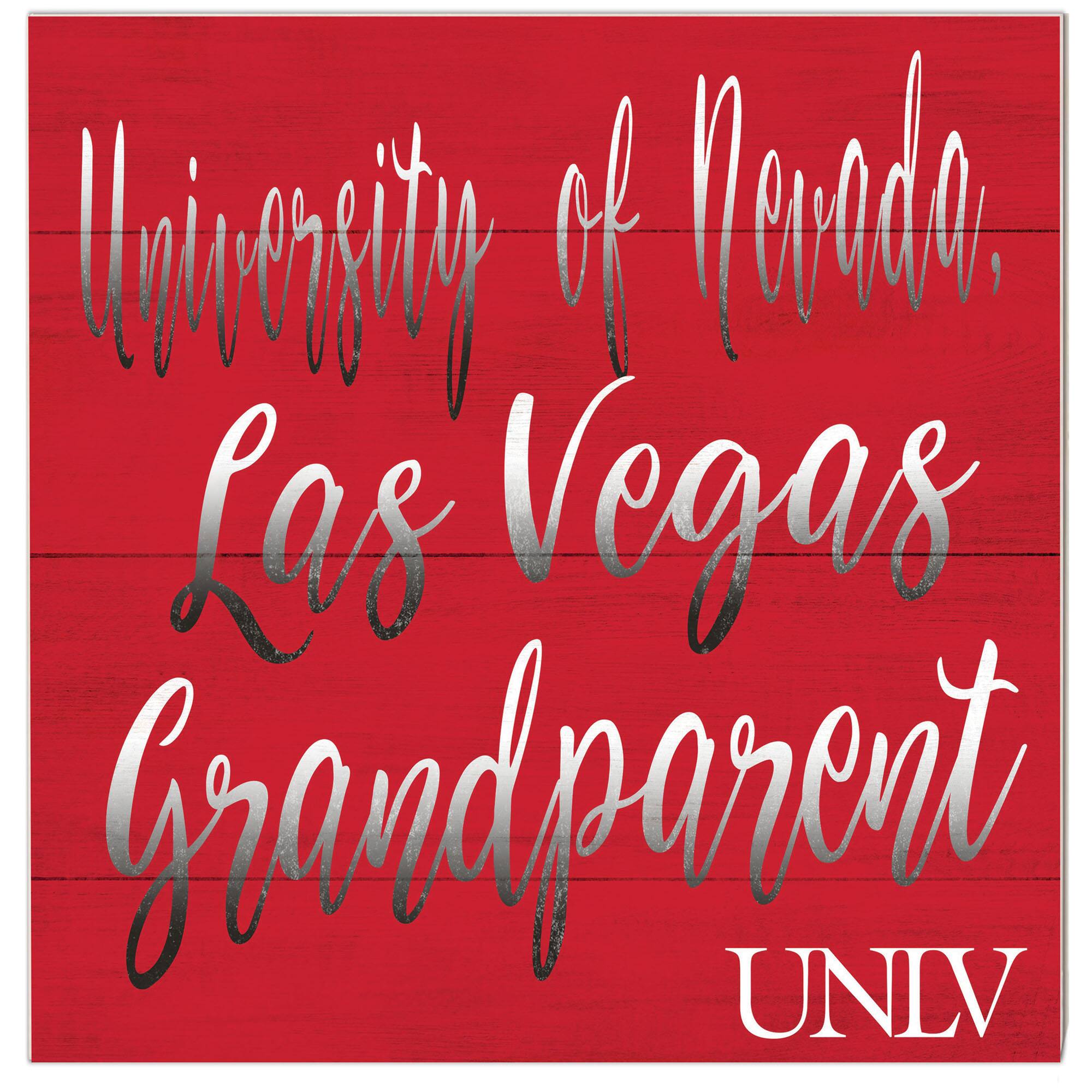 UNLV Rebels 10'' x 10'' Grandparent Plaque
