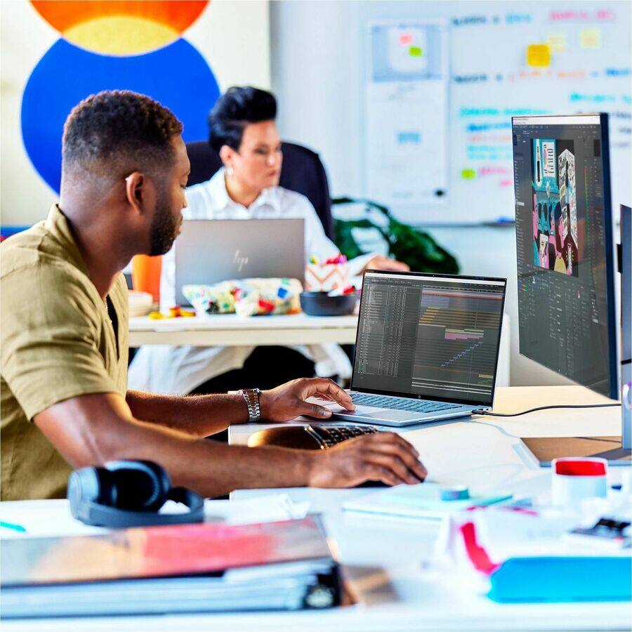 Alt View 4. HP - HP ZBook Studio G11 16" Touchscreen Mobile Workstation - WQUXGA - Intel Core Ultra 9 185H - vPro Technology - 64 GB - 2 - Space Gray.