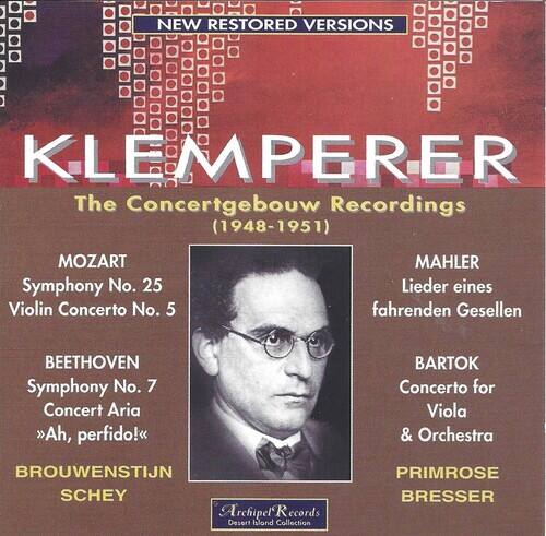Mozart / Klemperer - Concertgebouw 1948-51   - COMPACT DISCS [CD] price history on PriceWatchPro