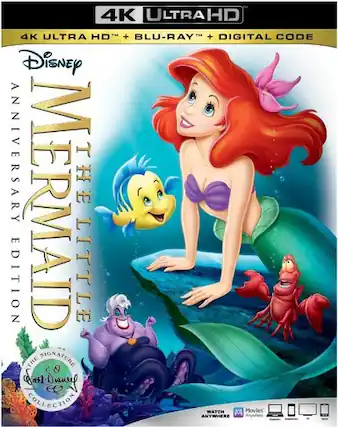 Front. The Little Mermaid (30th Anniversary Signature Collection) - 4K Blu-Ray.