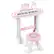 Front. Costway - 37-Key Kids Piano Keyboard Playset Electronic Organ Light Pink - Pink.