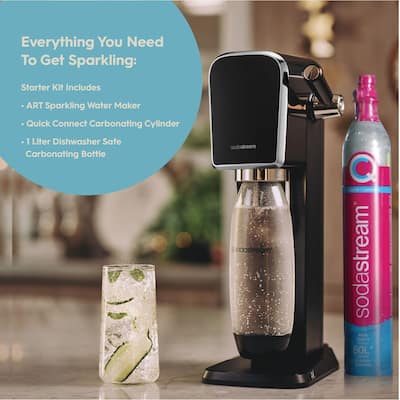 SodaStream Art Sparkling Water Maker Black 1013511011 - Best Buy SodaStream Art Sparkling Water Maker Black 1013511011 - Best Buy