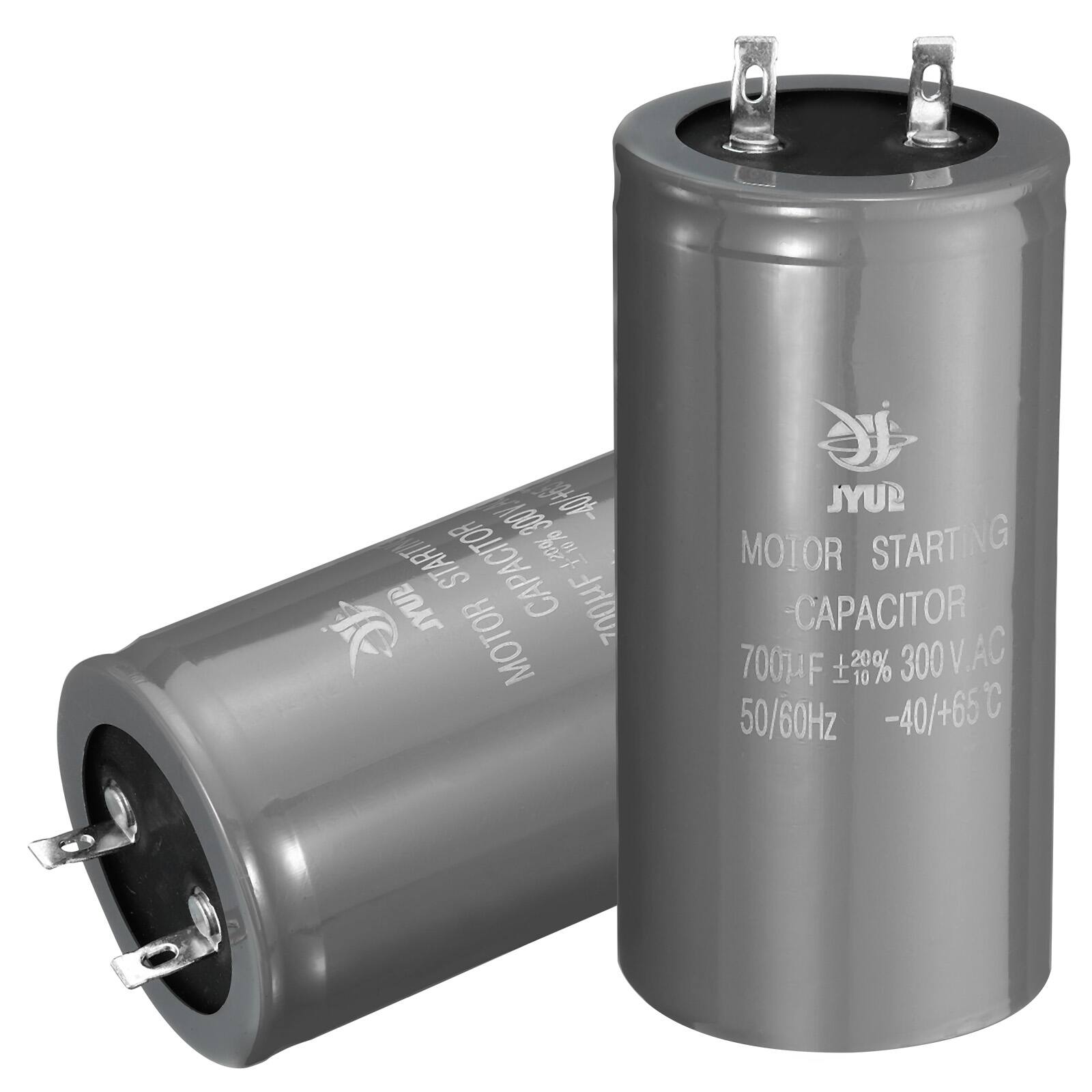 300V SHOOT STARTING CAPACITOR +20% SYUP MOTOR ONE

JYUP MOTOR STARTING CAPACITOR 700µF ±20% 300V AC 50/60Hz -40/+65°C