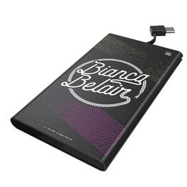 Keyscaper - WWE Steel 5000mAh Flat Powerbank - Bianca Belair
