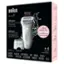 Braun Silk-pil 7 Efficient Removes more hairs* in one stroke for fast results. Wide head Tte large I 11 Up to 4 weeks smooth skin Jusqu' quatre semaines de peau soyeuse. Efficace limine plus de poils* en un passage, pour des rsultats rapides. + +4 weeks smooth skin. Contents: Accessories, Attachment, Cap, Brush, Pouch.
