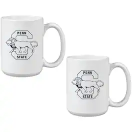 Indigo Falls - Penn State Nittany Lions Two Pack 15oz. Vault Sketch Ceramic Mug Set - Multicolor