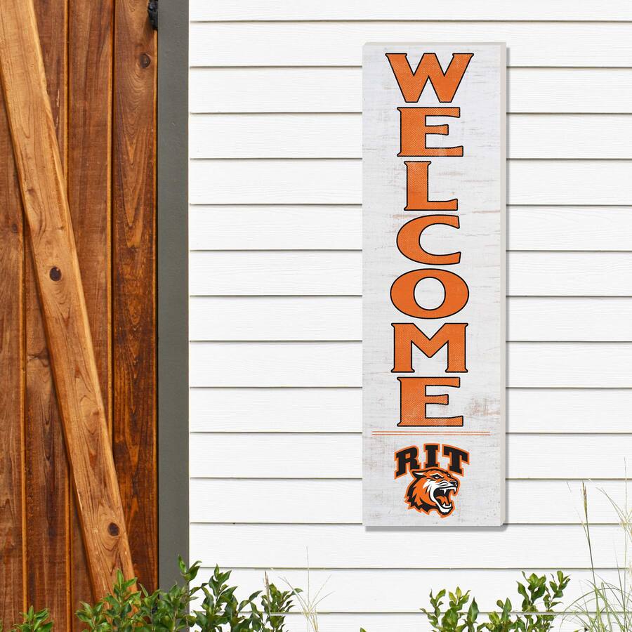 Rochester Welcomesign Jardine Rochester Institute of Technology Tigers 10'' x 35'' Indoor ...