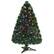 Front. Costway - 3Ft Pre-Lit Fiber Optic PVC Christmas Tree Tabletop Plastic - Green.