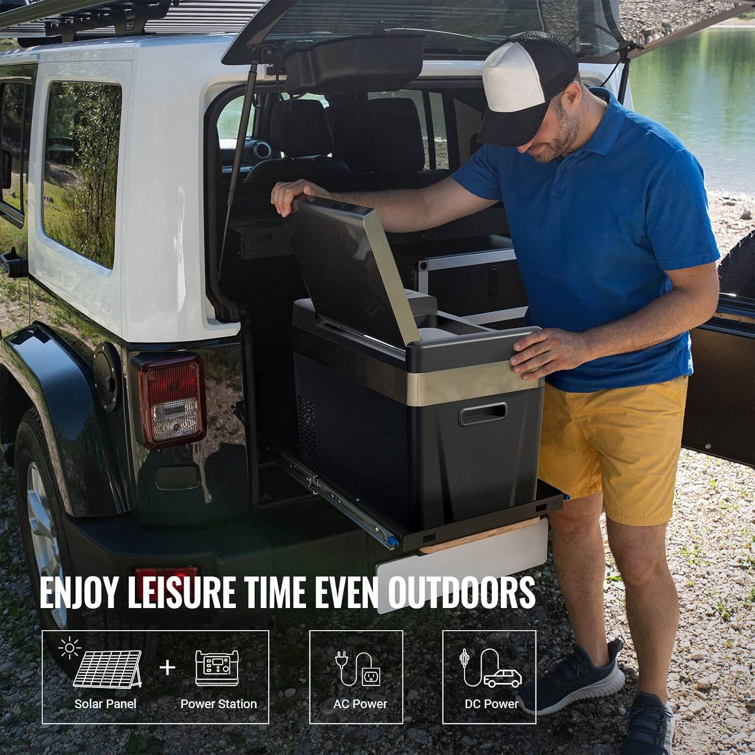 ENJOY LEISURE TIME EVEN OUTDOORS

Solar Panel + Power Station + AC Power + DC Power