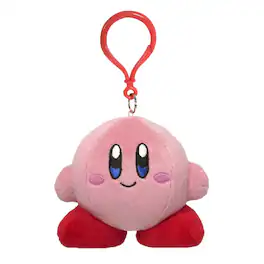 Little Buddy - Kirby Nintendo 3.5 Inch Dangler Plush - Kirby - Pink