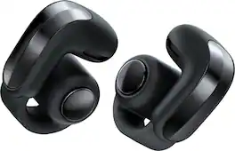 Bose - Ultra Open Earbuds (2nd Gen) - Wireless Bluetooth Open Ear Earbuds with Immersive Audio and Wireless Charging - Black