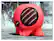 Front Standard. Boombotix - Boombot2 Bluetooth Speaker - Sriracha Red.